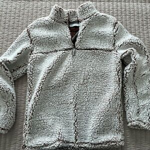 Cozy Sherpa Quarter-Zip Pullover